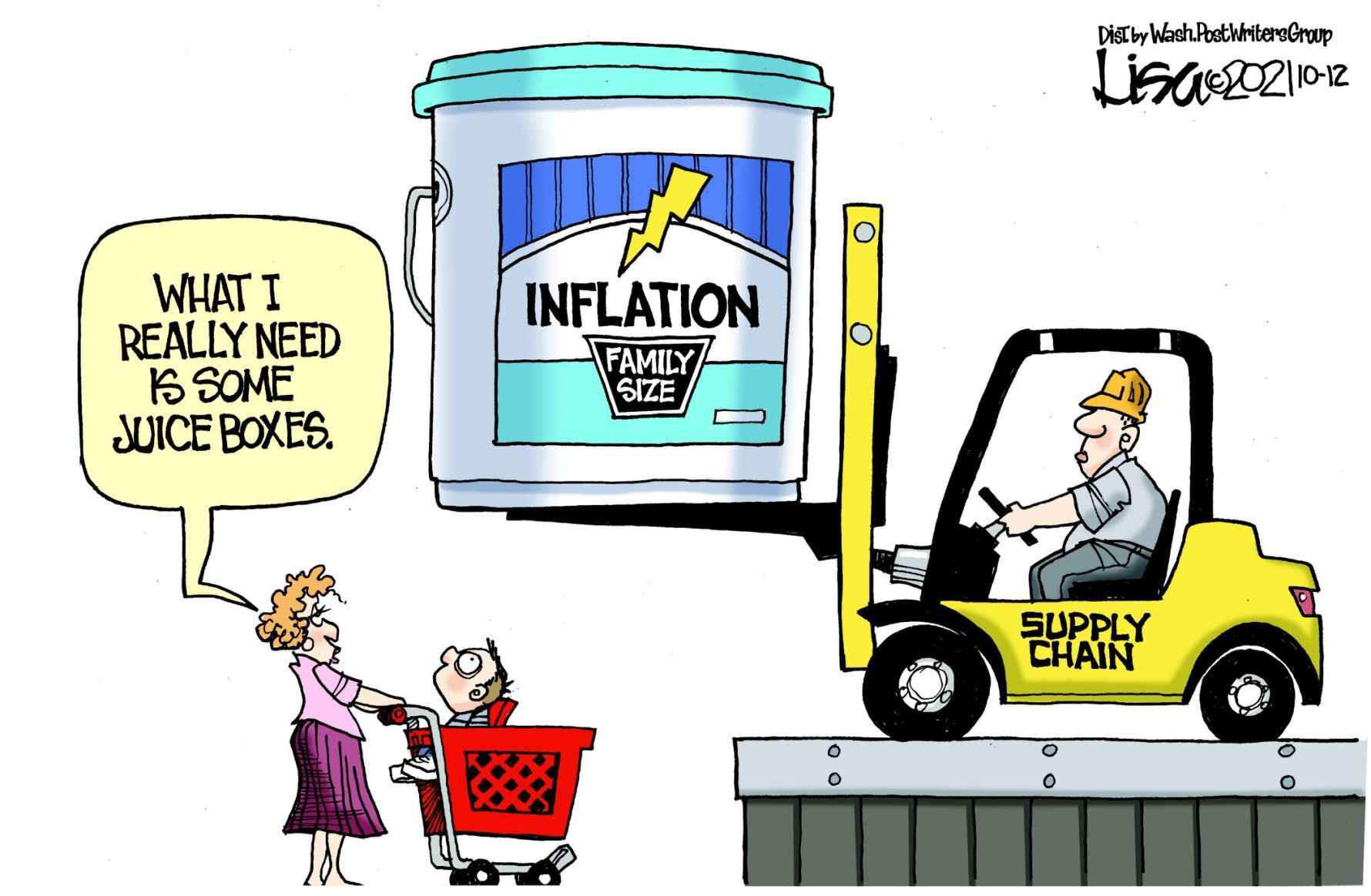 Lisa Benson cartoon